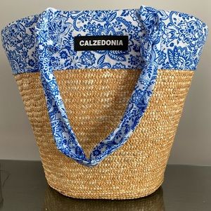 Calzedonia straw beach bag